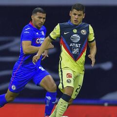 El empate entre América y Cruz Azul en imágenes
