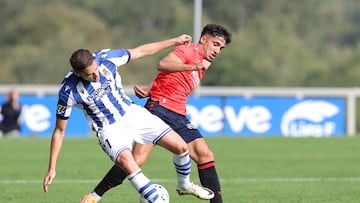 Zakharyan salió de inicio en el amistoso ante Osasuna. / FOTO: CA OSASUNA