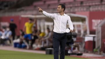 Jaime Lozano durante un partido con el Tri Olímpico