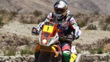 <b>ENDURO. </b>Las pistas ayer eran "endureras", dijo Marc Coma.