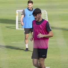 Jozabed ya se entrena y espera debutar ante el Alcorcón