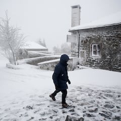Aviso especial de la AEMET por nieve: las zonas donde puede nevar en las próximas horas
