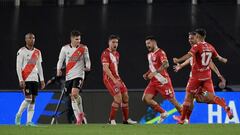 River no pudo vencer la resistencia de Argentinos