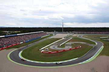 En sus diferentes dise?os de trazado, desde los 12 kil車metros del primer circuito a los 4,574 kil車metros de tras la reforma de 2002, combina historia y modernidad de la F1, como demuestra la lista de ganadores sobre su asfalto: Michael Schumacher (5), Nelson Piquet, Ayrton Senna, Fernando Alonso, Lewis Hamilton(3), Nigel Mansell, Alain Prost y Gerhard Berger(2) son los multiganadores del GP de Alemania sobre este circuito.