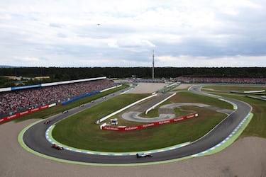 En sus diferentes diseños de trazado, desde los 12 kilómetros del primer circuito a los 4,574 kilómetros de tras la reforma de 2002, combina historia y modernidad de la F1, como demuestra la lista de ganadores sobre su asfalto: Michael Schumacher (5), Nelson Piquet, Ayrton Senna, Fernando Alonso, Lewis Hamilton(3), Nigel Mansell, Alain Prost y Gerhard Berger(2) son los multiganadores del GP de Alemania sobre este circuito. 