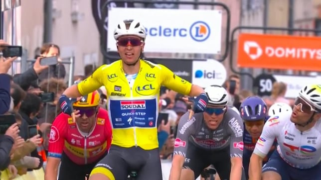 Merlier, del suelo a la victoria