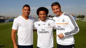 Ronaldo, en Valdebebas: "Se va a notar la mano de Ancelotti"