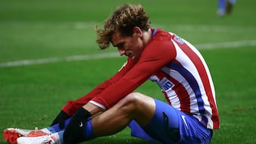 Griezmann, durante un partido.