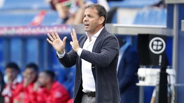 Calleja, ante el Atleti