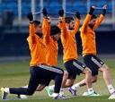 Ración doble de entrenamiento en el Madrid antes de fin de año