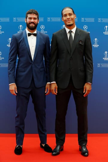 Virgil van Dijk and Alisson