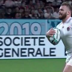 Inglaterra no decepciona y pasa por encima a Tonga