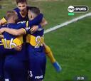 Un gol más de Tevez para poner en pie La Bombonera