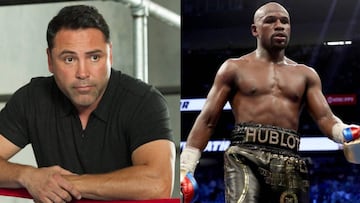 Óscar de la Hoya, el rival más odiado por Floyd Mayweather