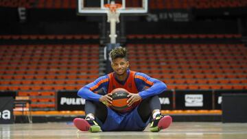 Jasiel Rivero, ala-pívot cubano del Valencia Basket.
