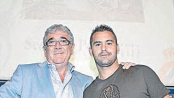 <b>HASTA SIEMPRE. </b>Dani Sánchez Llibre despidió a Ito en Montjuïc. El extremeño quiere volver.