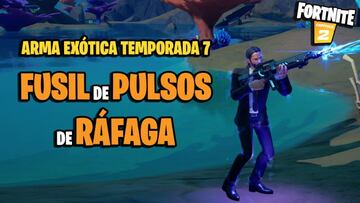 Fortnite: c&oacute;mo y d&oacute;nde conseguir el Fusil de Pulsos de R&aacute;faga; localizaci&oacute;n y mapa