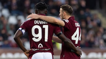 Duván se lleva los elogios del presidente de Torino.