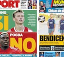 Portadas de Barcelona: baja el souflé de Pogba