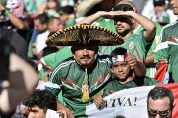 Afición mexicana puso el ambiente en el Levi's Stadium