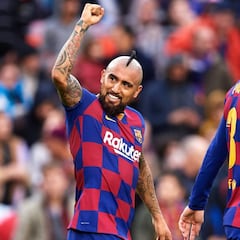 1x1 del Barcelona: Arturo Vidal se une a la fiesta del tridente