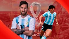 ¡D10s! Messi compite contra números de Maradona