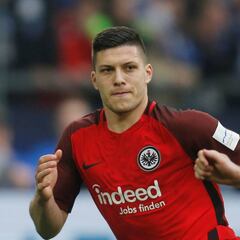El Real Madrid espió a Luka Jovic en el encuentro ante el Benfica