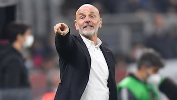 Pioli, entrenador del Milan.
