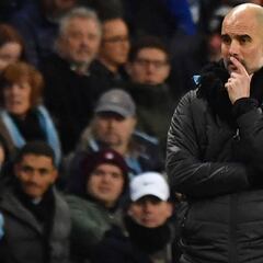 Guardiola's Champions League downturn since joining Man City
