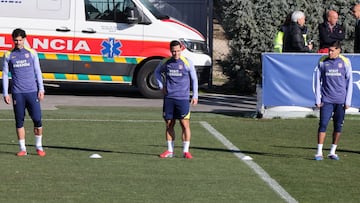 11/01/26 ENTRENAMIENTO ATLETICO DE MADRID
JOHNNY RASPADORI Y MOLINA