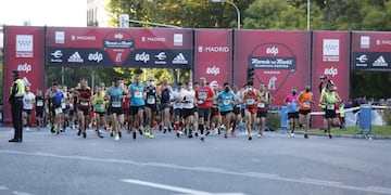 Las mejores imágenes de la Maratón de Madrid