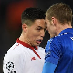 Nasri narra la discusión con Vardy y le acusa de 'tramposo'