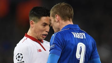 Nasri revela la discusión con Vardy y lo acusa de 'tramposo'