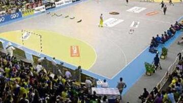 <b>GRAN EXPECTACIÓN. </b>La Copa Asobal ha despertado gran interés en los espectadores. El Polideportivo Pisuerga, de Valladolid, estará hasta la bandera hoy y mañana.