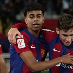 Aprobados y suspensos del Barcelona: Fermín, Yamal y Cubarsí son de otra pasta