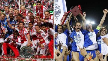 Ajax y Genk, últimos campeones de Holanda y Bélgica.