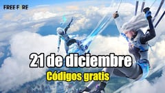 Códigos Free Fire de hoy 21 de diciembre de 2021; todas las recompensas gratis