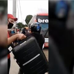 Sebastián Viera usa mototaxi para poder viajar a Rionegro