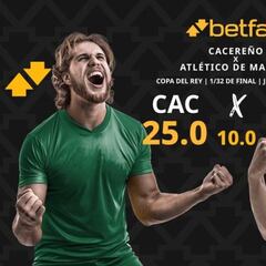 CP Cacereño vs. Atlético de Madrid: horario, dónde ver, pronósticos y cuadro
