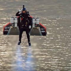 Cada vez más cerca del Ironman real: se eleva hasta 1000 metros en tan solo 30 segundos