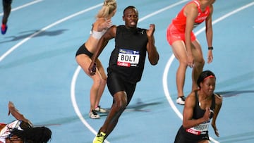 Usain Bolt volvió a competir y sí, fue el más rápido 'andando'