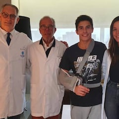 La operación de Márquez, "menos agresiva que la del otro hombro"