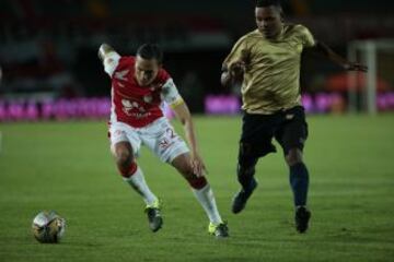 Santa Fe empata sin goles con Águilas Doradas, en la fecha 5 de la Liga Águila II-2015.