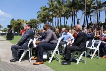 La presentación de El Clásico en Miami en imágenes