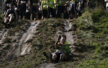 Barro y obstáculos en la Tough Mudder