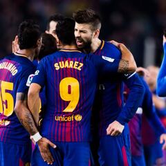 Pique pokes fun at 'Espanyol de Cornella' after Copa victory