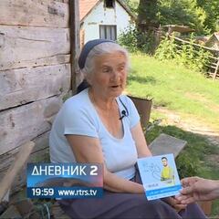 Mara, la abuela Oblak de la ya villa rojiblanca de Sokoliste