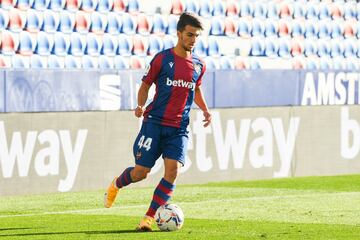 Debut: Levante-Getafe
Día del debut: 05/12/20
Edad del debut: 19 años, 3 meses y 27 días