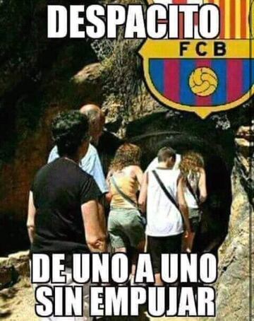 Los memes de las eliminaciones del Barça y Atleti en Champions