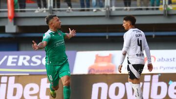 Futbol, Audax Italiano vs Colo Colo.
Fecha 15, Liga de Primera 2025.
El jugador de Audax Italiano Leonardo Valencia, centro, celebra su gol contra Colo Colo durante el partido de primera division disputado en el estadio Bicentenario de La Florida en Santiago, Chile.
22/06/2025
Jonnathan Oyarzun/Photosport
Football, Audax Italiano vs Colo Colo.
15st turn, 2025 First division league.
Audax Italiano’s player Leonardo Valencia, center, celebrates his goal against Colo Colo during the first division match held at the Bicentenario de La Florida stadium in Santiago, Chile.
22/06/2025
Jonnathan Oyarzun/Photosport